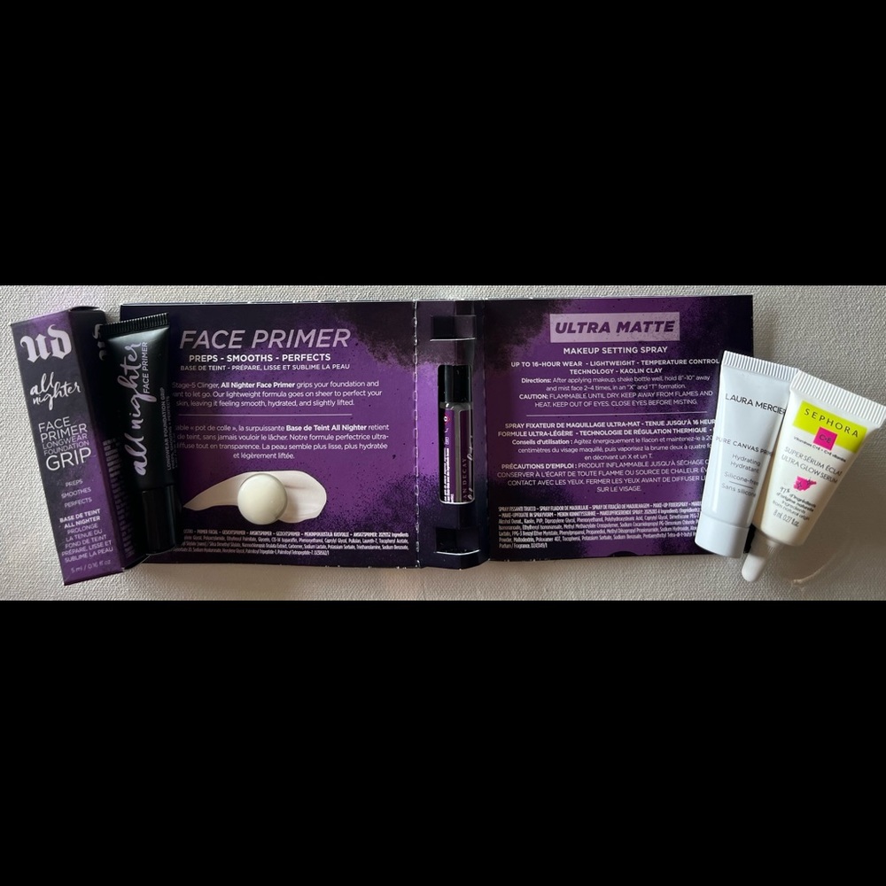 Urban Decay Primer (3) Setting Spray + 2 Free Trial